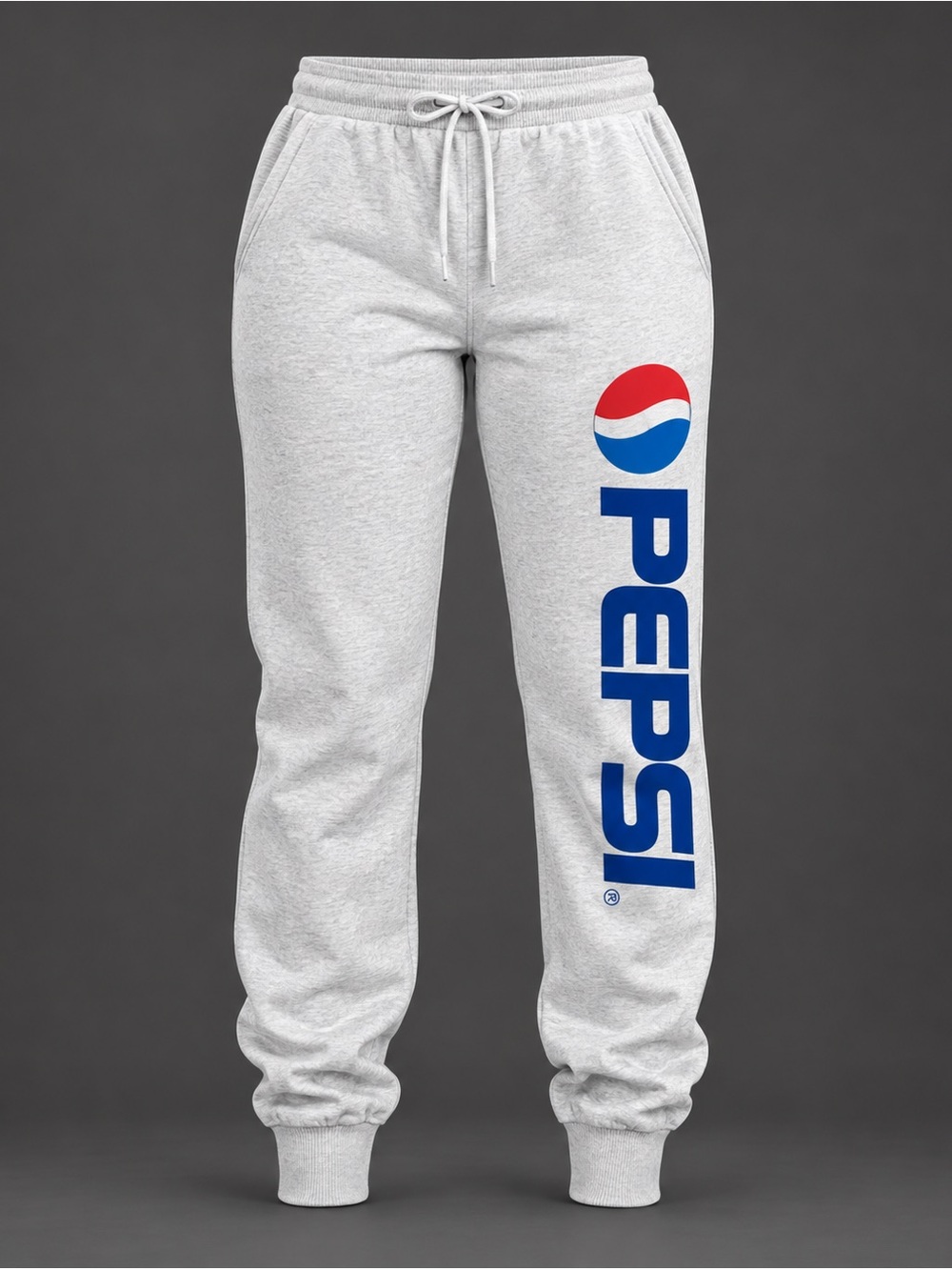 Pepsi Gray Logo Jogger Sweatpants Size XXL